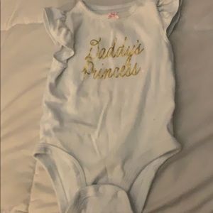 Daddy’s princess onesie